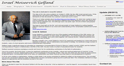 Desktop Screenshot of israelmgelfand.com